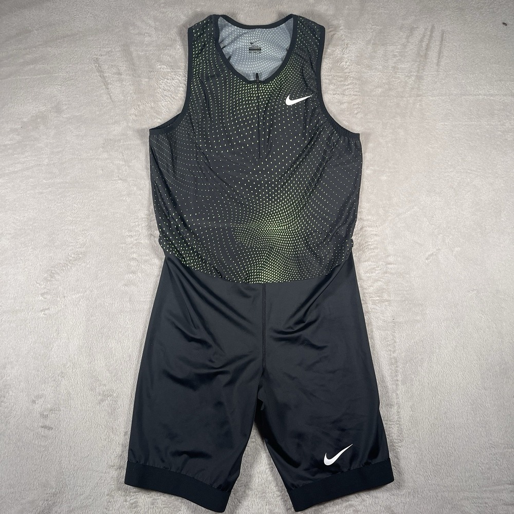 Nike Elite Pro Speedsuit Track & Field Mens Sz XL 895446-XXX Made In USA RARE‎
